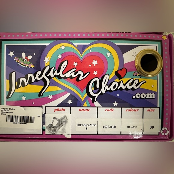 Irregular Choice HIPPOKAMPOS uk39/us 8-8.5 NEW never worn - Picture 5 of 5